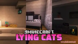 Lying Cats Resource Pack (1.21.1, 1.20.1) – Texture Pack