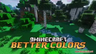 Better Colors – Saturation & Vibrancy Resource Pack (1.21.1, 1.20.1) – Texture Pack