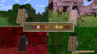 Woodtype Shields Resource Pack (1.21.1, 1.20.1) – Texture Pack