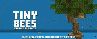 Tiny Bees Addon (26.x, 1.21) – MCPE/Bedrock