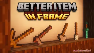 Better Item In Frame Resource Pack (1.21.1, 1.20.1) – Texture Pack
