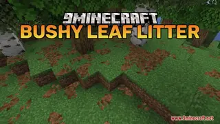 Bushy Leaf Litter Resource Pack (26.2, 1.21.11) – Deeper, Natural Forests