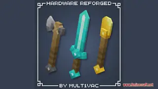 Hardware Reforged Resource Pack (1.21.1, 1.20.1) – Texture Pack