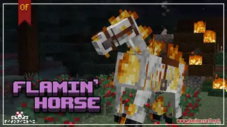 Flamin’ Horse Resource Pack (1.21.1, 1.20.1) – Texture Pack