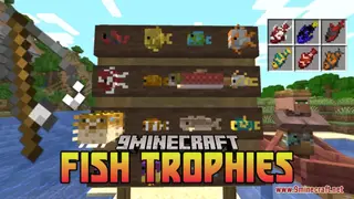 Fish Trophies Resource Pack (1.21.1, 1.20.1) – Texture Pack