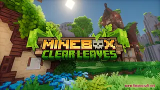 Minebox Clear Leaves Resource Pack (1.21.1, 1.20.1) – Texture Pack