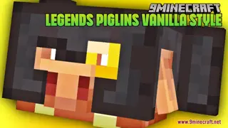 Legends Piglins Vanilla Style Resource Pack (1.21.1, 1.20.1) – Texture Pack