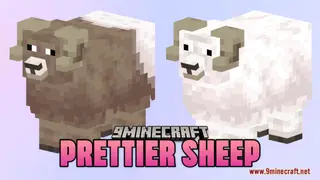 Prettier Sheep Resource Pack (1.21.1, 1.20.1) – Texture Pack