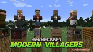 Modern Villagers Resource Pack (1.21.1, 1.20.1) – Texture Pack