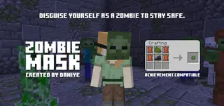 Zombie Mask Addon (26.x, 1.21) – MCPE/Bedrock