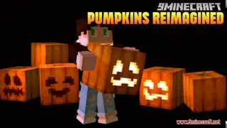 Pumpkins Reimagined Resource Pack (1.21.1, 1.20.1) – Texture Pack