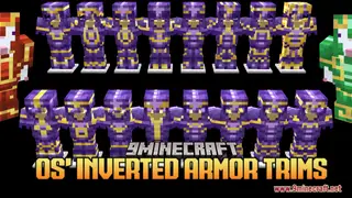 Os' Inverted Armor Trims Resource Pack (1.21.1, 1.20.1) – Texture Pack