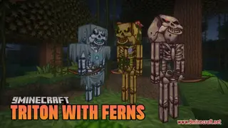 Triton With Ferns Resource Pack (1.21.1, 1.20.1) – Texture Pack