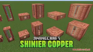 Shinier Copper Resource Pack (1.21.1, 1.20.1) – Texture Pack