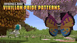 Vivillon Pride Patterns Resource Pack (1.21.1, 1.20.1) – Texture Pack