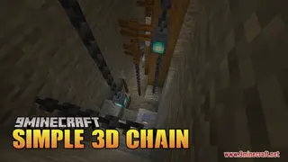 Simple 3D Chain Resource Pack (1.21.1, 1.20.1) – Texture Pack