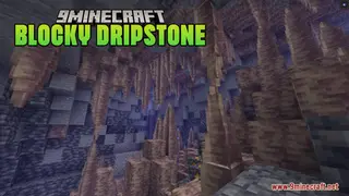 Blocky Dripstone Resource Pack (1.21.1, 1.20.1) – Texture Pack