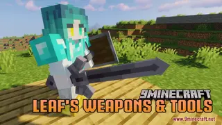 Leaf's Weapons & Tools Resource Pack (1.21.1, 1.20.1) – Texture Pack