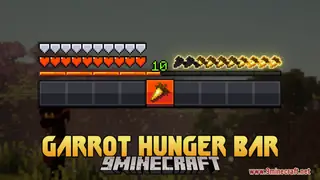 Garrot Hunger Bar Resource Pack (1.21.1, 1.20.1) – Texture Pack