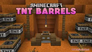 TNT Barrels Resource Pack (1.21.1, 1.20.1) – Texture Pack