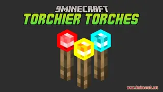 Torchier Torches Resource Pack (1.21.1, 1.20.1) – Texture Pack