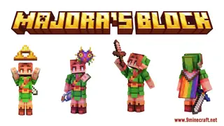 Majora's Block Resource Pack (1.21.1, 1.20.1) – Texture Pack