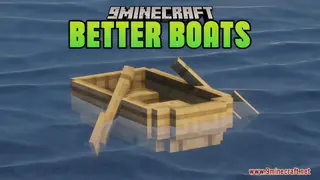 Better Boats Resource Pack (1.21.1, 1.20.1) – More Realistic Boat Models