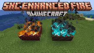 SHC Enhanced Fire Resource Pack (1.21.1, 1.20.1) – Texture Pack