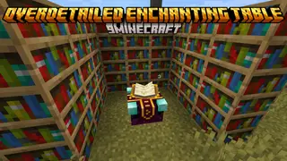 Overdetailed Enchanting Table Resource Pack (1.21.1, 1.20.1) – Texture Pack
