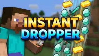 Instant Dropper Addon (26.x, 1.21) – MCPE/Bedrock Mod
