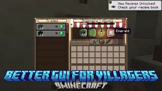 Better GUI For Villagers Resource Pack (1.21.1, 1.20.1) – Texture Pack