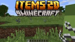 Items 2D Resource Pack (1.21.1, 1.20.1) – Texture Pack