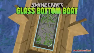 Glass Bottom Boat Resource Pack (1.21.1, 1.20.1) – A Clear View of the Depths