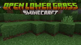 Open Lower Grass Resource Pack (1.21.1, 1.20.1) – Texture Pack