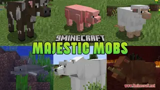 Majestic Mobs Resource Pack (1.21.1, 1.20.1) – Texture Pack