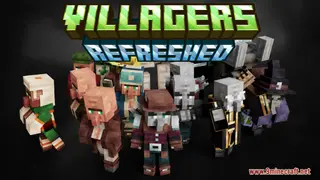 Villagers Refreshed Resource Pack (1.21.1, 1.20.1) – Texture Pack