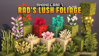 Rad's Lush Foliage Resource Pack (1.21.1, 1.20.1) – Texture Pack