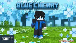 Blue Cherry Resource Pack (1.21.1, 1.20.1) – Texture Pack