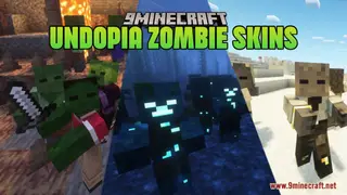 Undopia Zombie Skins Resource Pack (1.21.1, 1.20.1) – Texture Pack