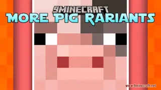 More Pig Variants Resource Pack (1.21.1, 1.20.1) – Texture Pack
