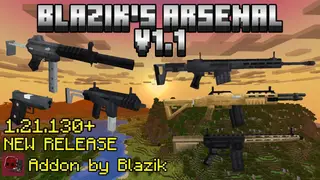 Blazik's Arsenal Addon (26.x, 1.21) – Premium 3D Guns Mod
