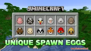 Unique Spawn Eggs Resource Pack (1.21.1, 1.20.1) – Texture Pack