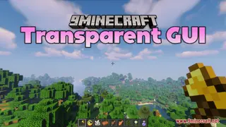 Transparent GUI Resource Pack (1.21.1, 1.20.1) – Texture Pack