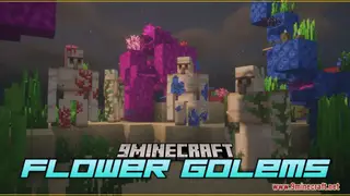 Flower Golems Resource Pack (1.21.1, 1.20.1) – Texture Pack