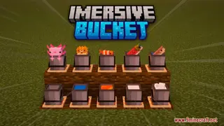 Imersive Bucket Resource Pack (1.21.1, 1.20.1) – Texture Pack