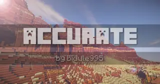 ACCURATE Resource Pack (1.21.1, 1.20.1)