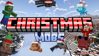 Christmas Mobs Resource Pack (1.21.1, 1.20.1) – Texture Pack