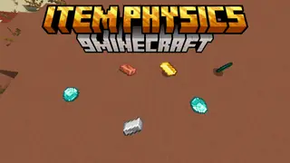 Item Physics Resource Pack (1.21.1, 1.20.1) – Texture Pack