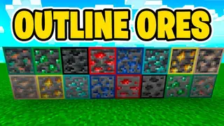 Ore Outline Resource Pack (1.21.1, 1.20.1) – Texture Pack