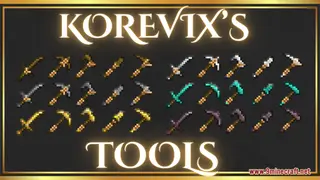 Korevix's Tools Resource Pack (1.21.1, 1.20.1) – Texture Pack